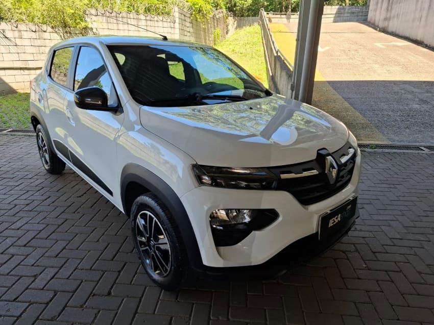 Renault Kwid Intense 1.0 Flex 12V 5p Mec. na cor Branco no Porto Alegre / RS - 15970