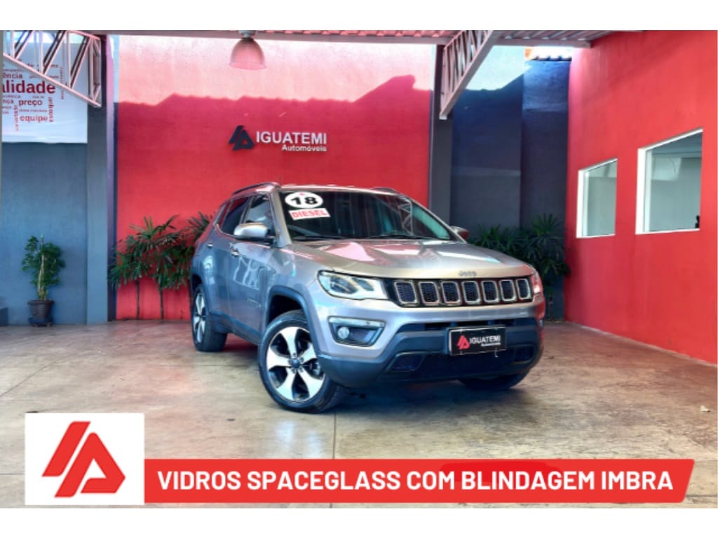 Jeep Compass 2018 Cinza — foto 1 de 3