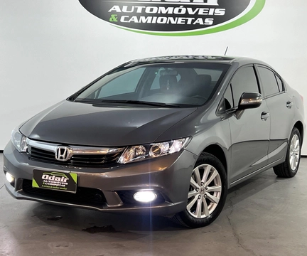 Honda Civic 2014 Cinza — foto 1 de 3