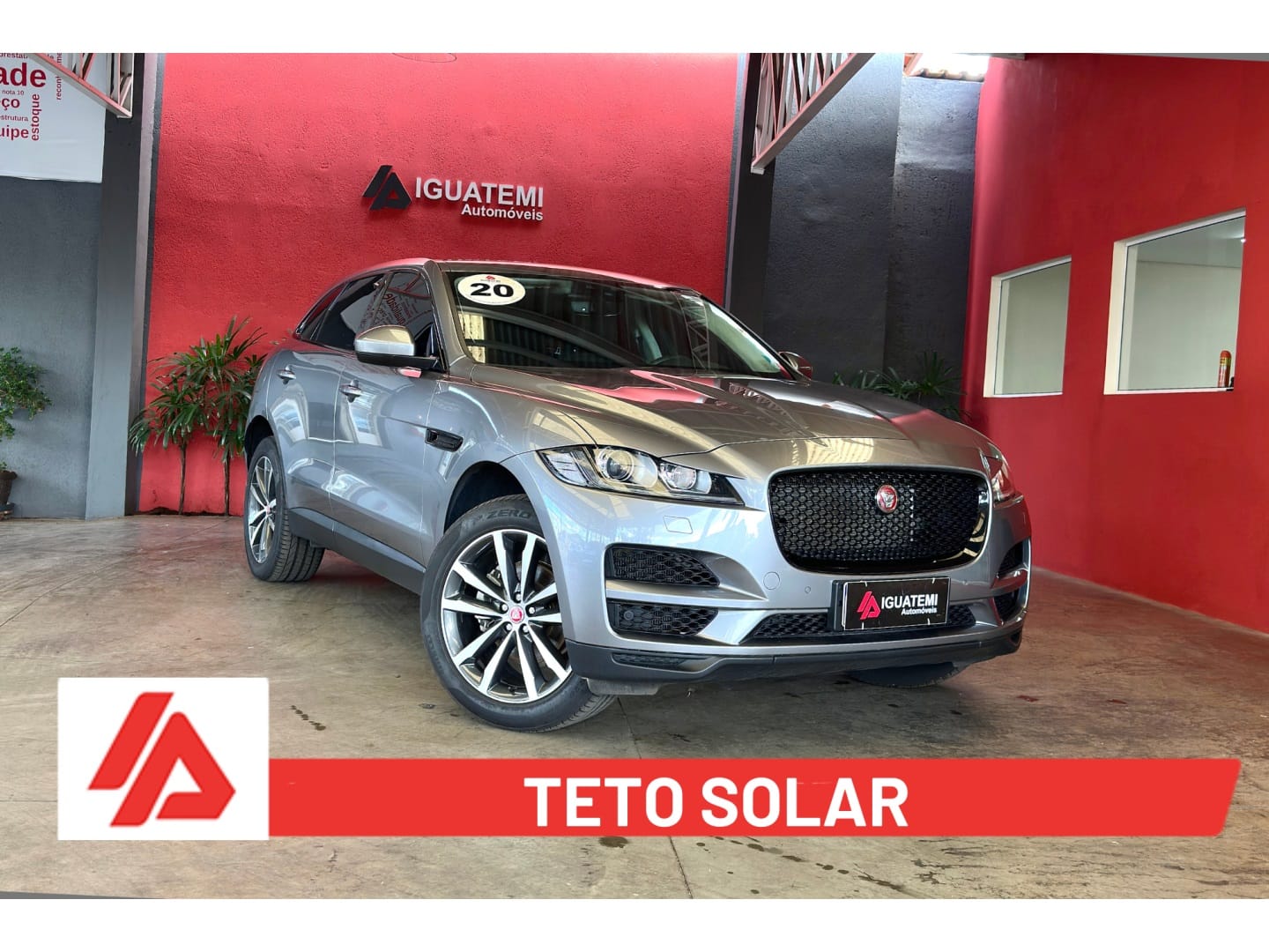 Jaguar F-Pace 2020 Cinza — foto 1 de 3
