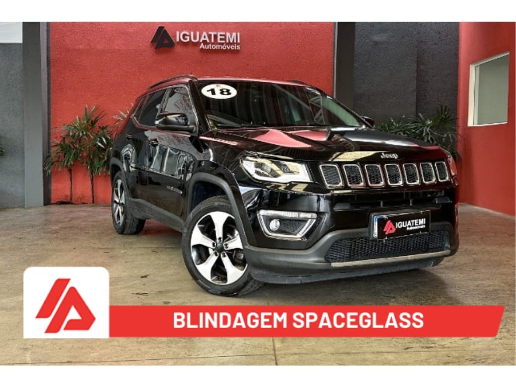 Jeep Compass 2018 Preto — foto 1 de 3