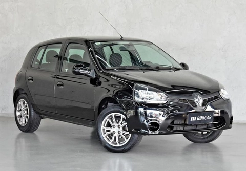 Renault Clio Hi-Flex 1.0 16V 3p 2016 Preto — foto 1 de 3