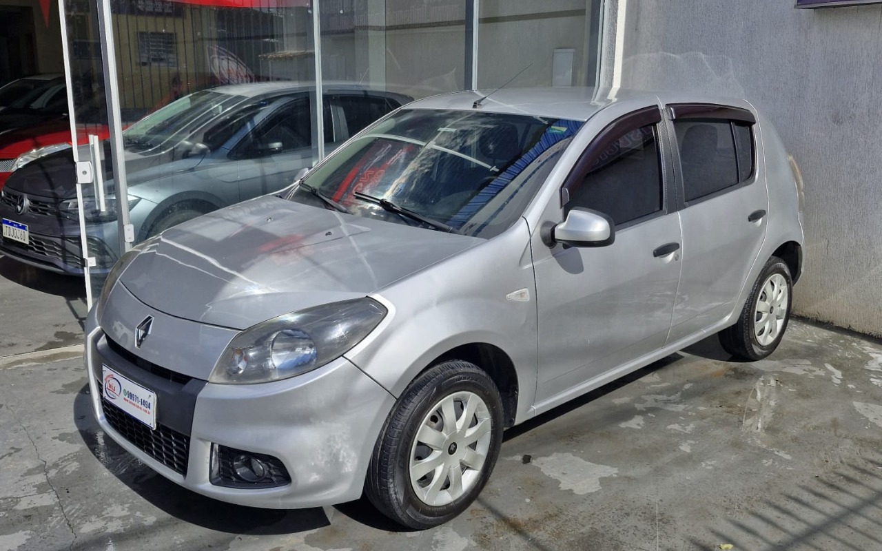 Renault Sandero Expression Hi-Flex 1.6 8V 5p na cor Prata em Ponta Grossa / PR - 1606538