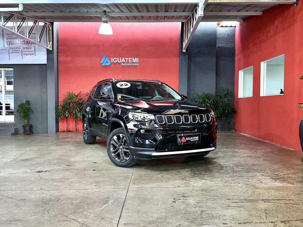 Jeep Compass 2022 Preto — foto 1 de 3