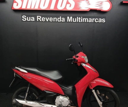 Honda BIZ 125+ 2018 Vermelho — foto 1 de 3
