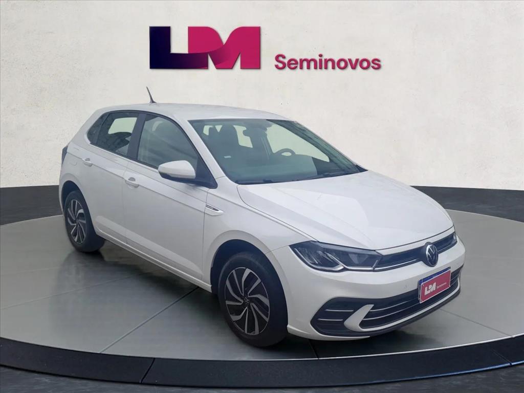 Volkswagen Polo Highline TSI 1.0 Flex 12V Aut. na cor Branco em Curitiba / PR - 16344