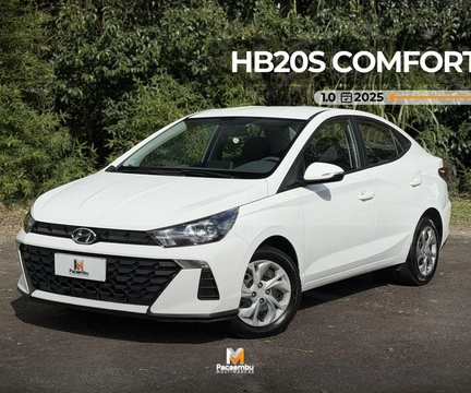 Hyundai HB20S 2025 Branco — foto 1 de 3
