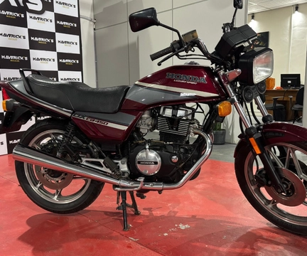 Honda CB 450 DX 1990 Vermelho — foto 1 de 3