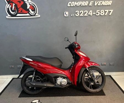 Honda BIZ 125 KS/ 125 KS FLEX 2022 Vermelho — foto 1 de 3