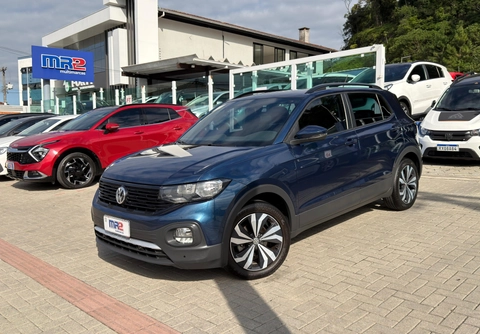 Volkswagen T-Cross 2021 Azul — foto 1 de 3