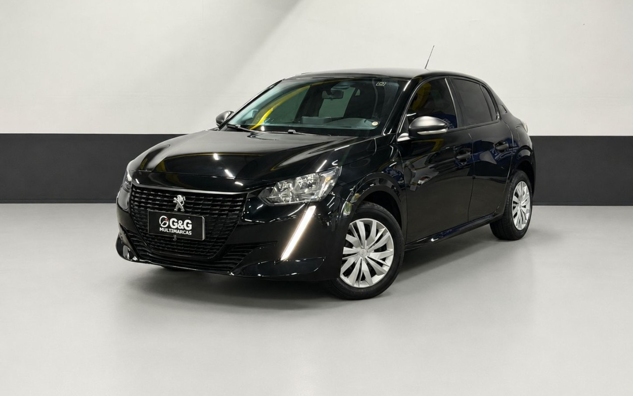 Peugeot 208 2024 Preto — foto 1 de 3