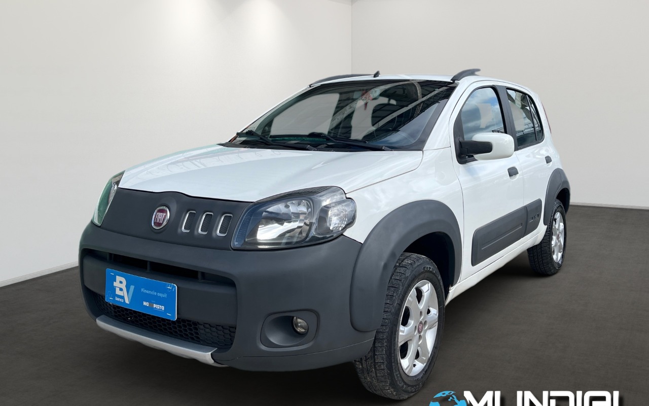 Fiat Uno WAY 1.0 EVO Fire Flex 8V 5p na cor Branco em Araucária / PR - 1681893