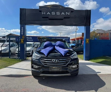 Hyundai Santa Fé 2018 Preto — foto 1 de 3