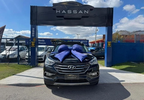Hyundai Santa Fé 2018 Preto — foto 1 de 3