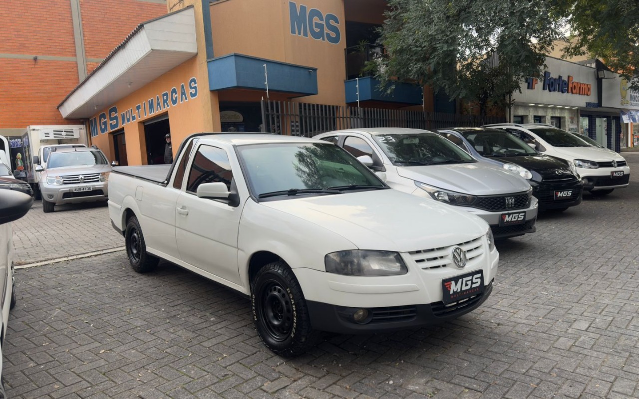 Volkswagen Saveiro 1.6 Mi/ 1.6 Mi Total Flex 8V na cor Branco em Curitiba / PR - 1703455