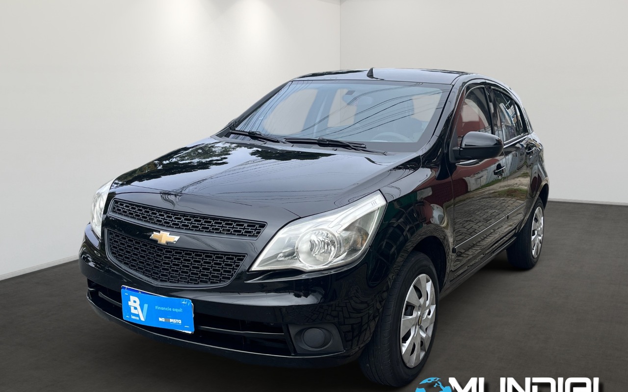 Chevrolet Agile LT 1.4 MPFI 8V FlexPower 5p na cor Preto em Araucária / PR - 1704118