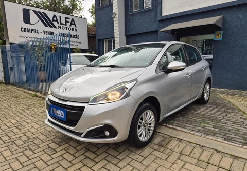 Peugeot 208 2019 Prata — foto 1 de 3