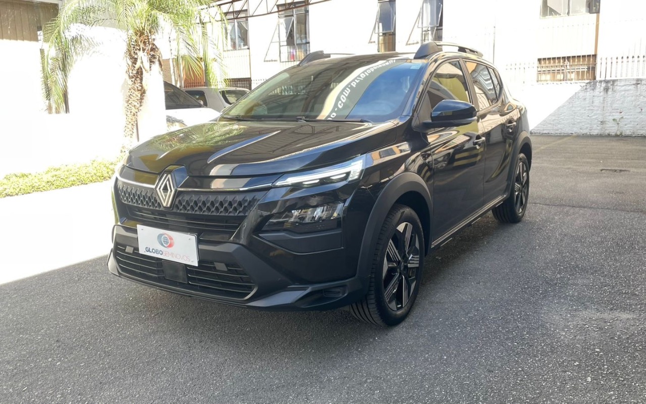 Renault Kardian Techno Flex 1.0 TB 12V 5p Aut. na cor Preto em Curitiba / PR - 1704393