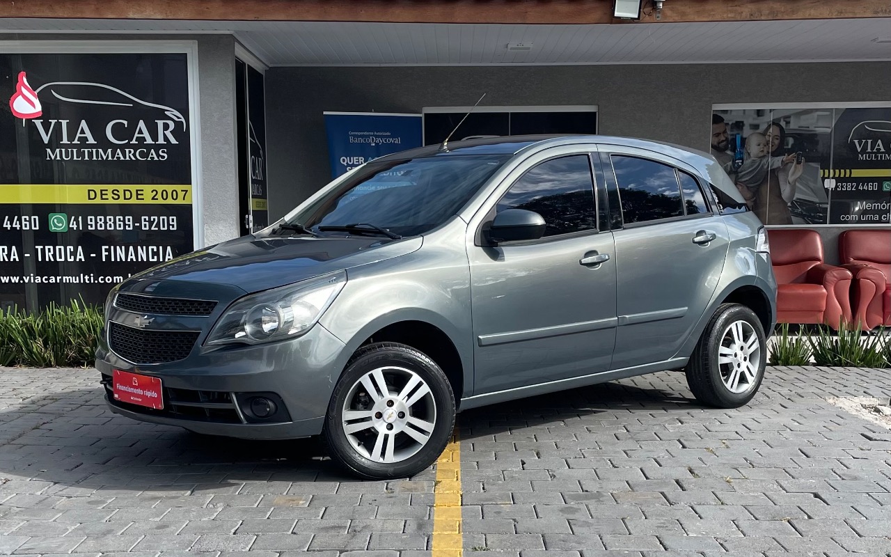 Chevrolet Agile LTZ 1.4 MPFI 8V FlexPower 5p na cor Cinza em São José dos Pinhais / PR - 1726821