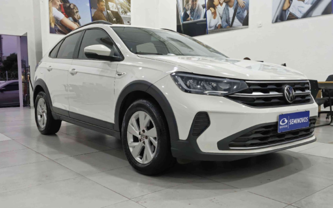 Volkswagen Nivus Comfortline 1.0 200 TSI Flex Aut. na cor Branco em Curitiba / PR - 1728920