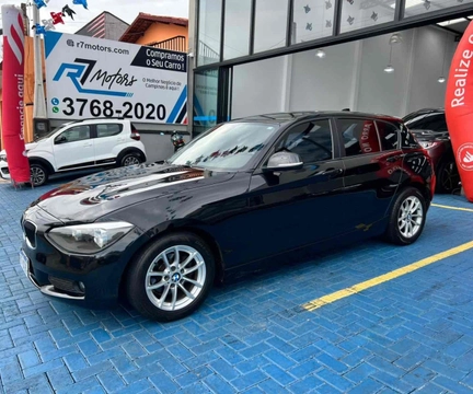 Bmw 116i 1.6 TB 16V 136cv 5p 2015 Preto — foto 1 de 3