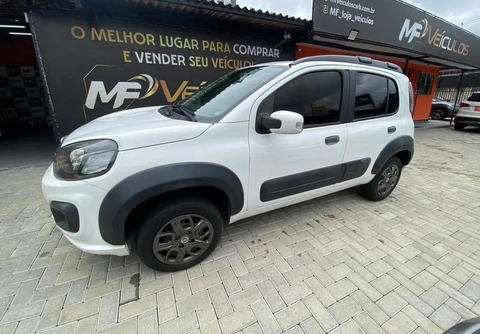Fiat Uno WAY 1.0 Flex 6V 5p 2017 Branco — foto 1 de 3
