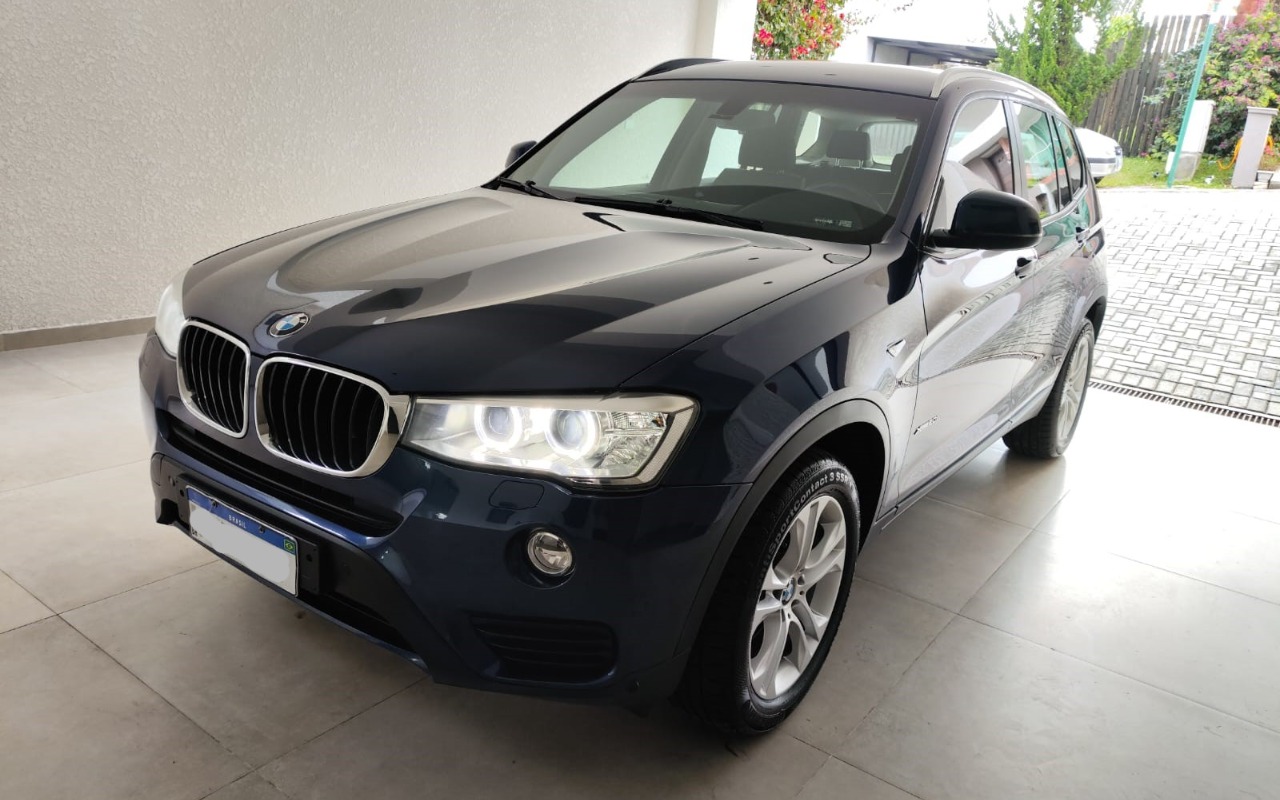 BMW X3 XDRIVE 20i 2.0/X-Line Bi-TB Flex Aut. na cor Azul em Curitiba / PR - 1762710