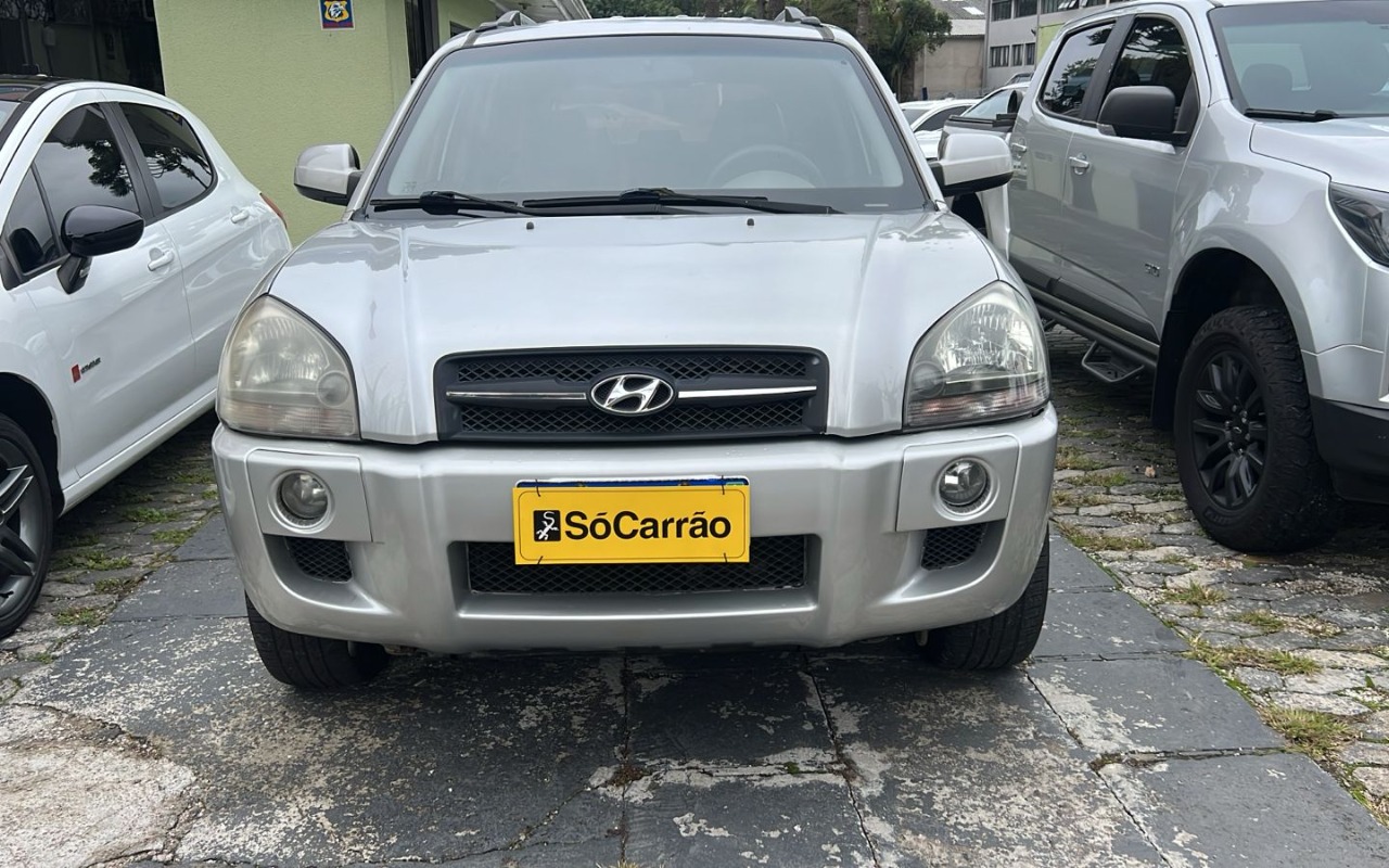 Hyundai Tucson 2.0 16V Aut. 2008 Prata — foto 1 de 3