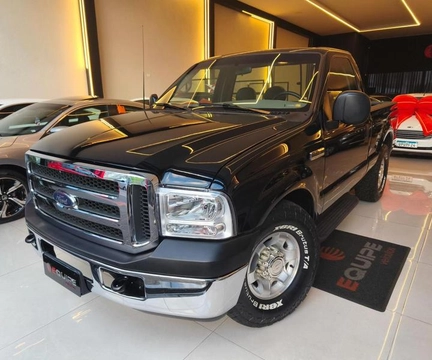 Ford F-250 XL 4.2 Turbo Diesel 2005 Preto — foto 1 de 3