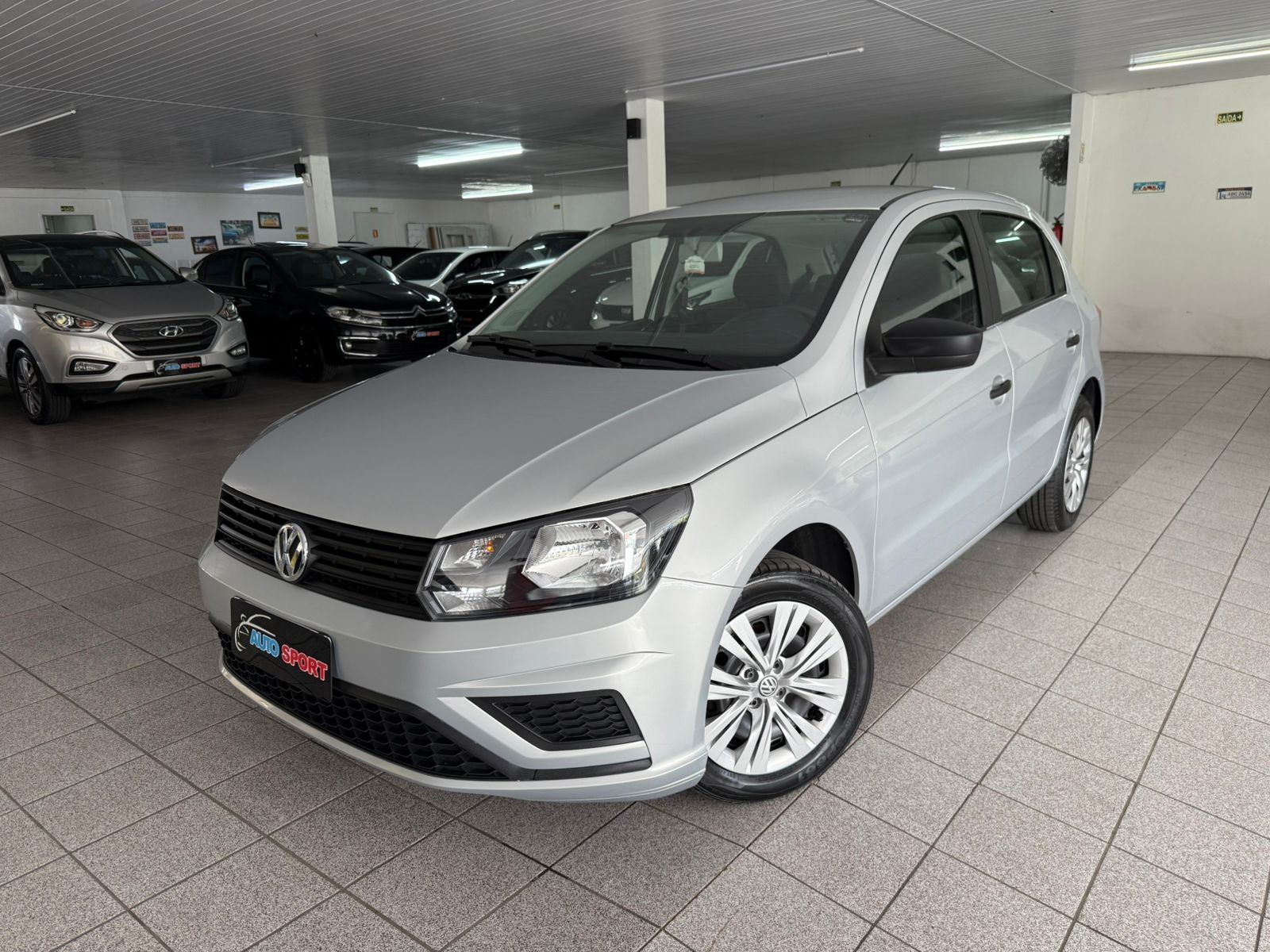 Volkswagen Gol 1.6 MSI Flex 8V 5p na cor Cinza no Novo Hamburgo / RS - 18011