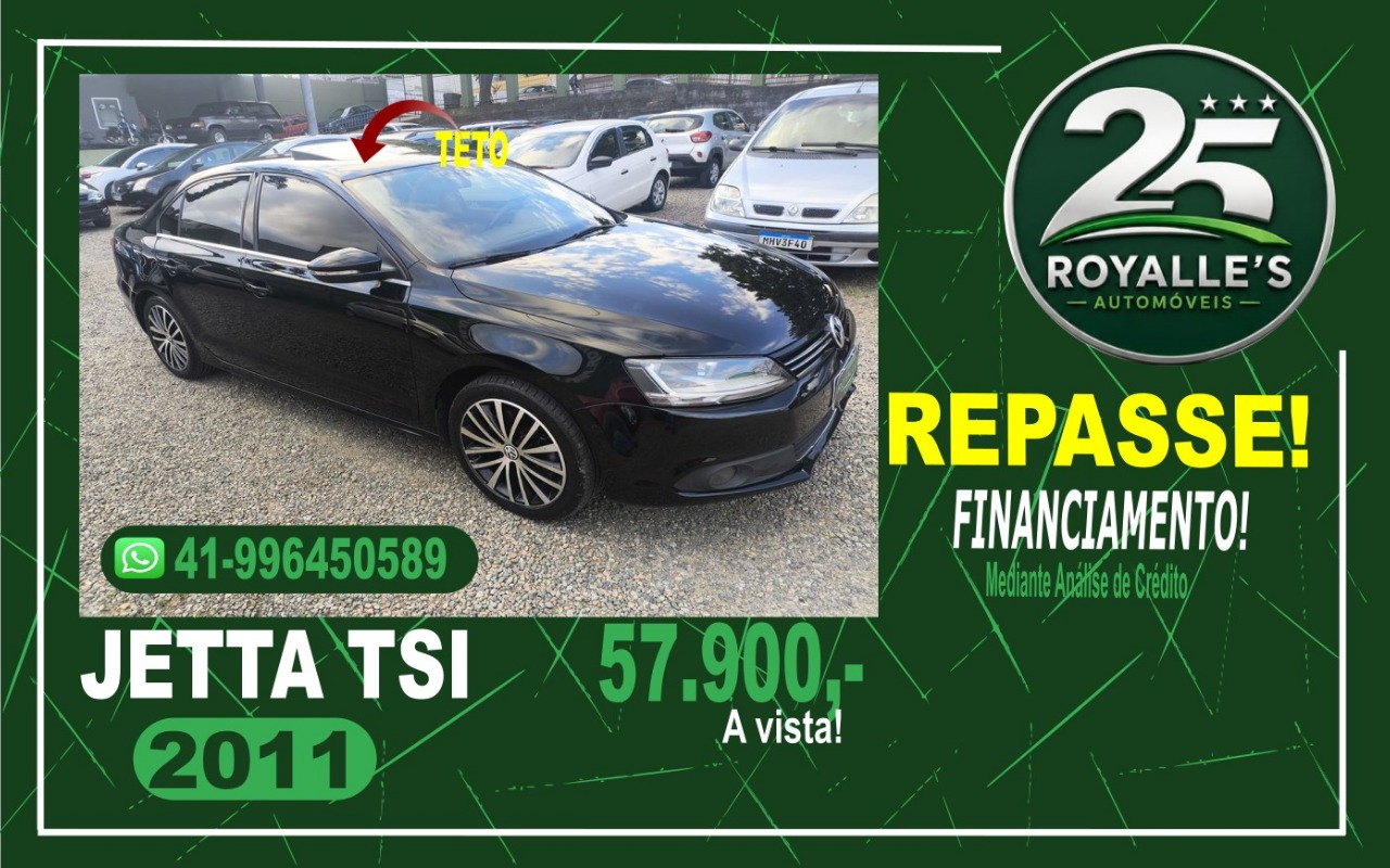 Volkswagen Jetta Highline 2.0 TSI 16V 4p Tiptronic na cor Preto em Curitiba / PR - 1820722