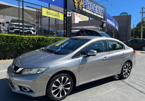 Honda Civic 2015 Cinza — foto 1 de 3
