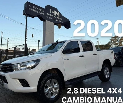 Toyota Hilux 2020 Branco — foto 1 de 3