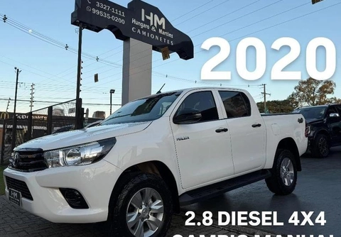 Toyota Hilux 2020 Branco — foto 1 de 3