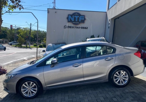 Honda Civic 2014 Cinza — foto 1 de 3