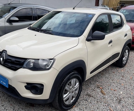 Renault Kwid 2022 Bege — foto 1 de 3