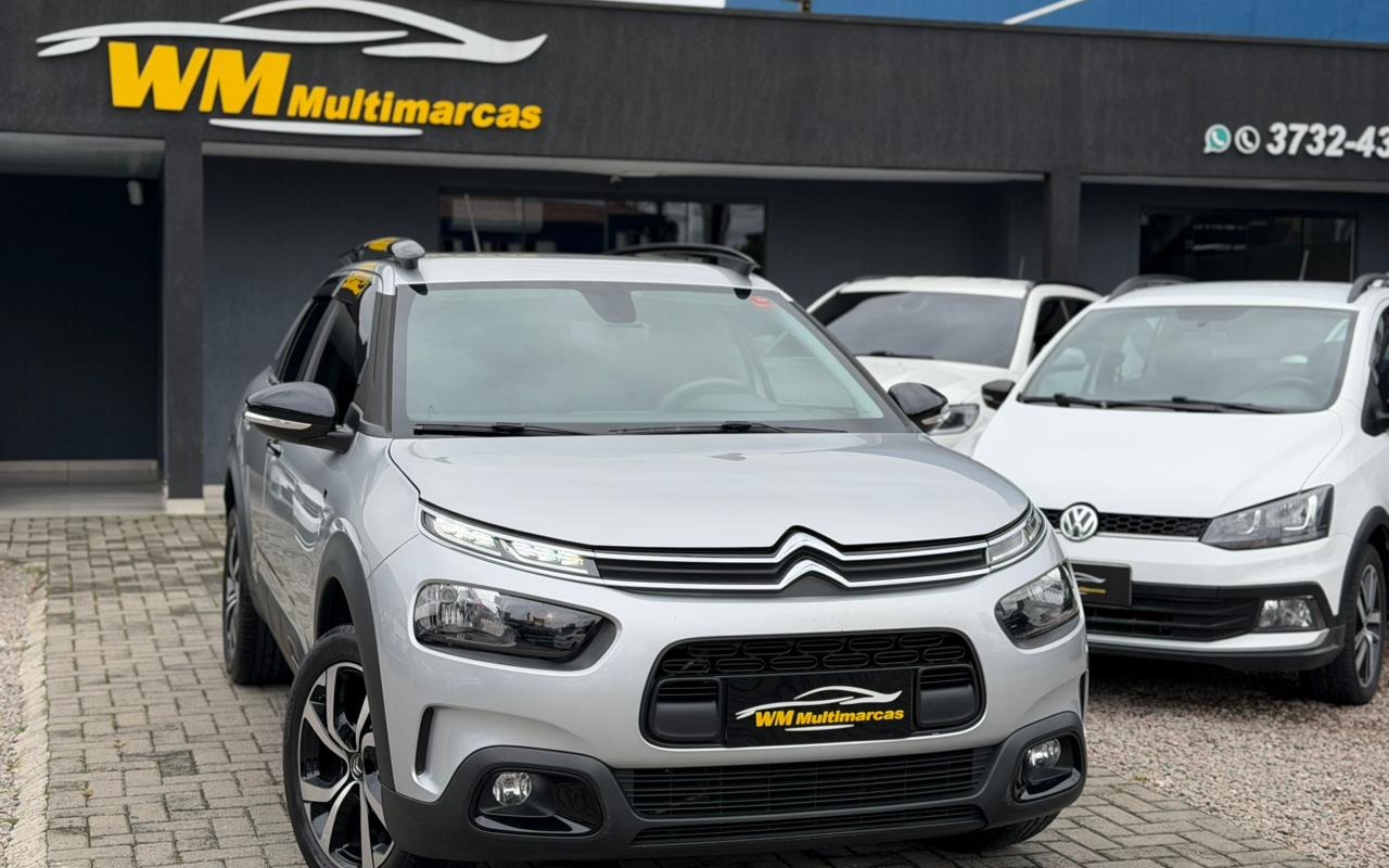Citroën C4 Cactus FEEL Pack 1.6 16V Flex Aut. na cor Prata em Pinhais / PR - 1852588