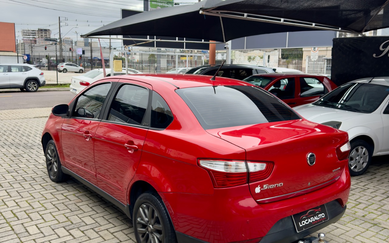 Fiat Grand Siena ATTRAC. 1.4 EVO F.Flex 8V na cor Vermelho em Curitiba / PR - 1870547