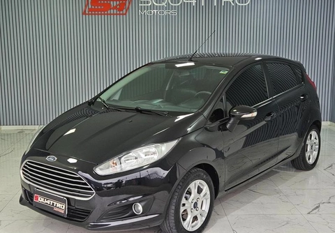 Ford Fiesta SE 1.6 16V Flex 5p 2015 Preto — foto 1 de 3