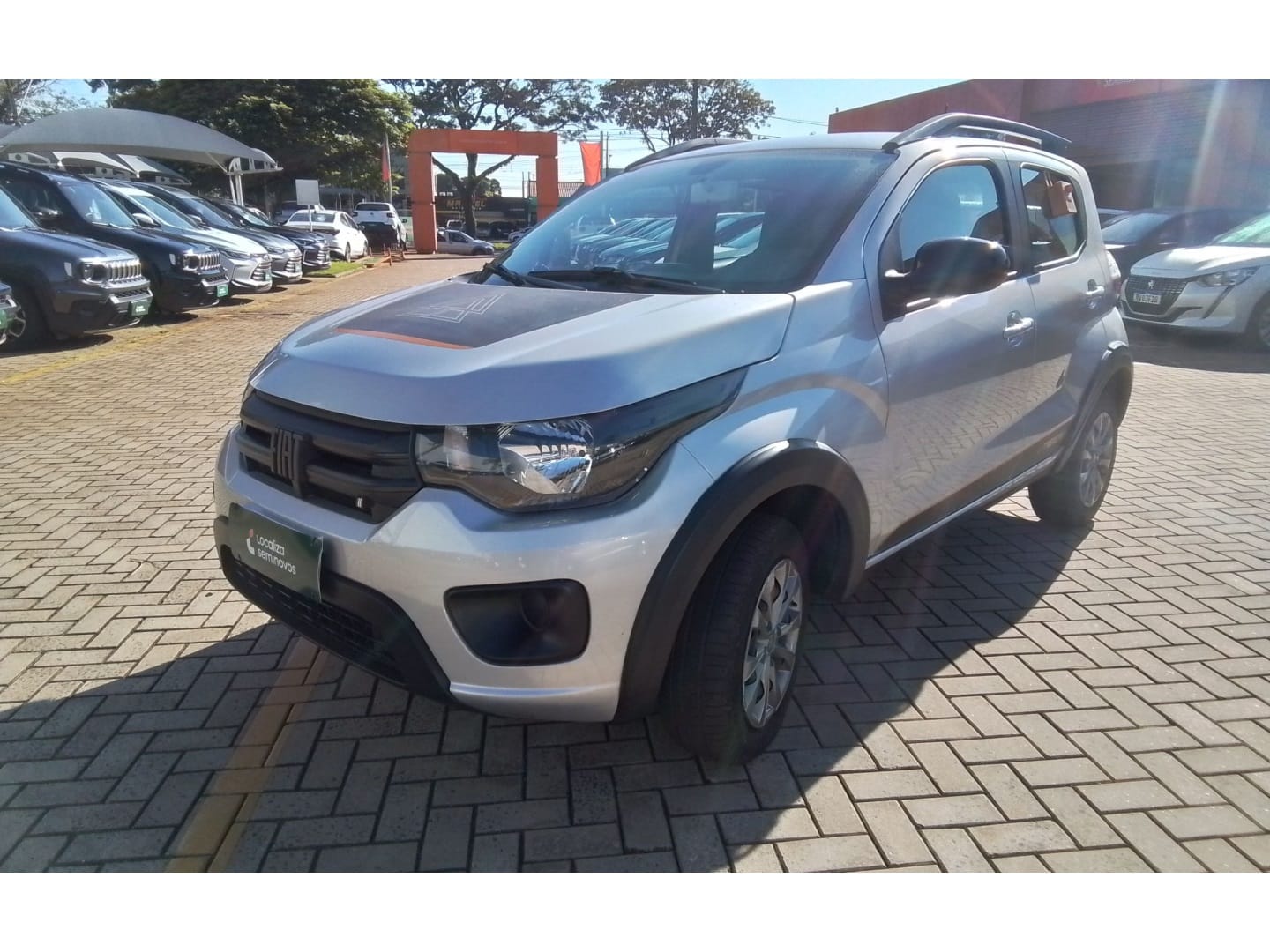 Fiat Mobi 2024 Cinza — foto 1 de 3