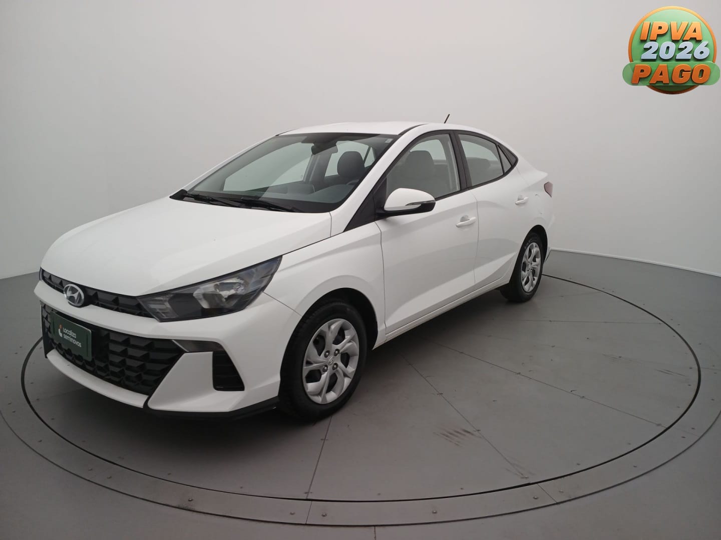 Hyundai HB20S 2024 Branco — foto 1 de 3