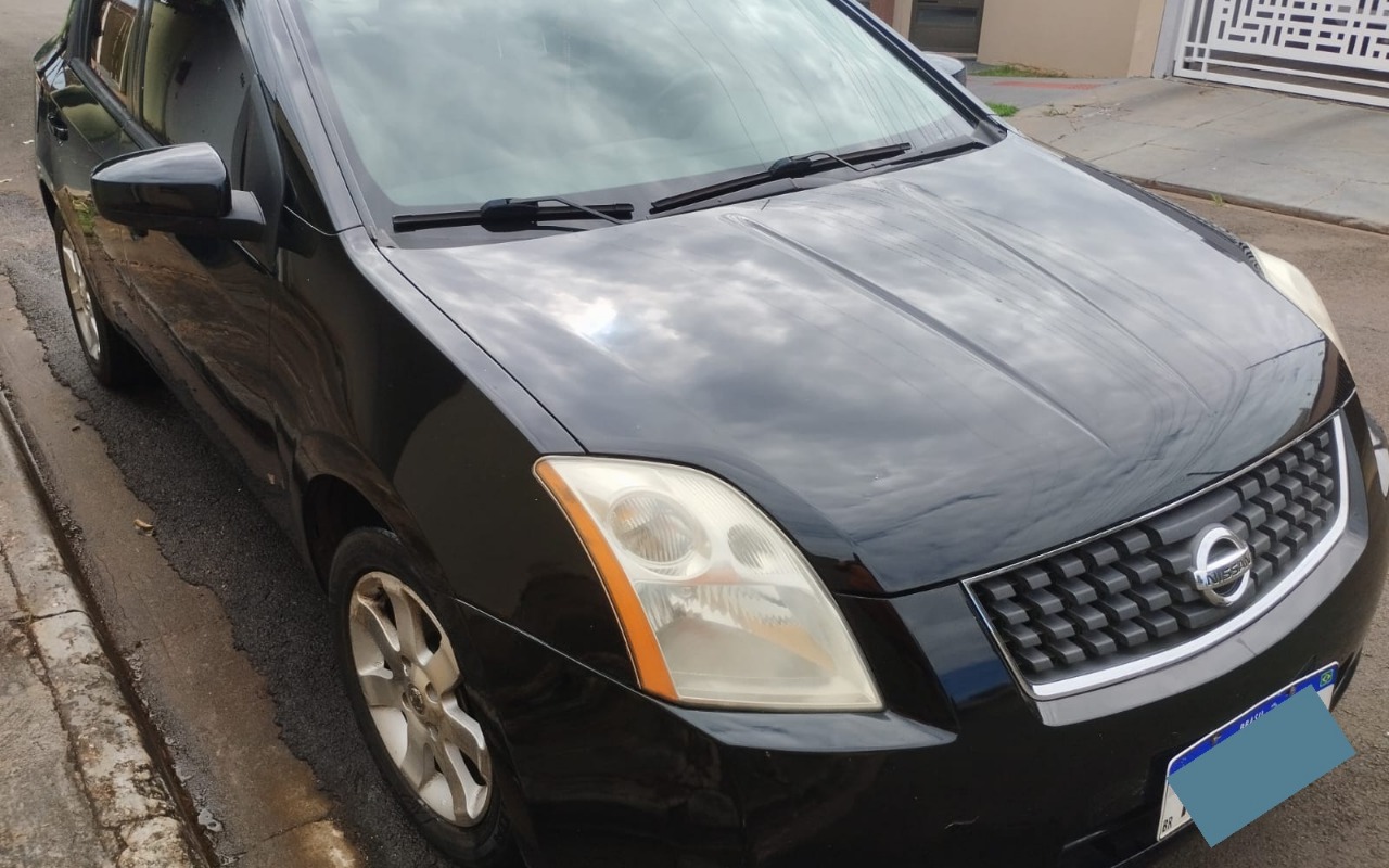 Nissan Sentra 2008 Preto — foto 1 de 3
