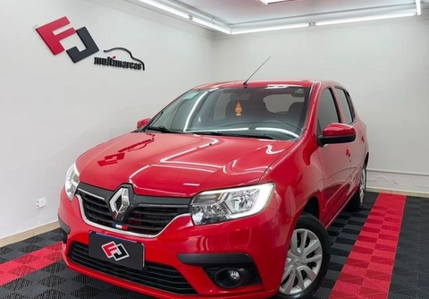 Renault Sandero 2020 Vermelho — foto 1 de 3