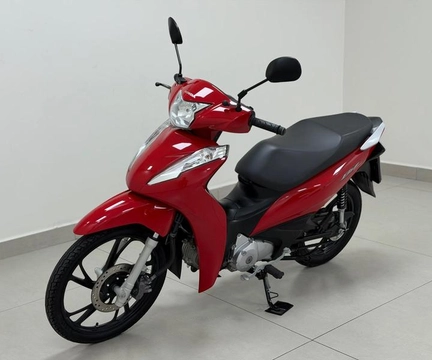 Honda BIZ 125 ES/ 125 ES FLEX 2022 Vermelho — foto 1 de 3