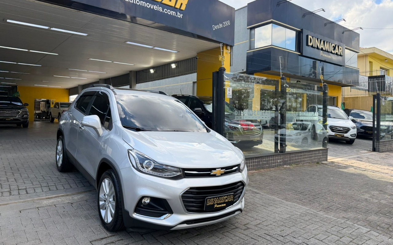 Chevrolet Tracker Premier 1.4 Turbo 16V Flex Aut na cor Prata em Curitiba / PR - 1915765