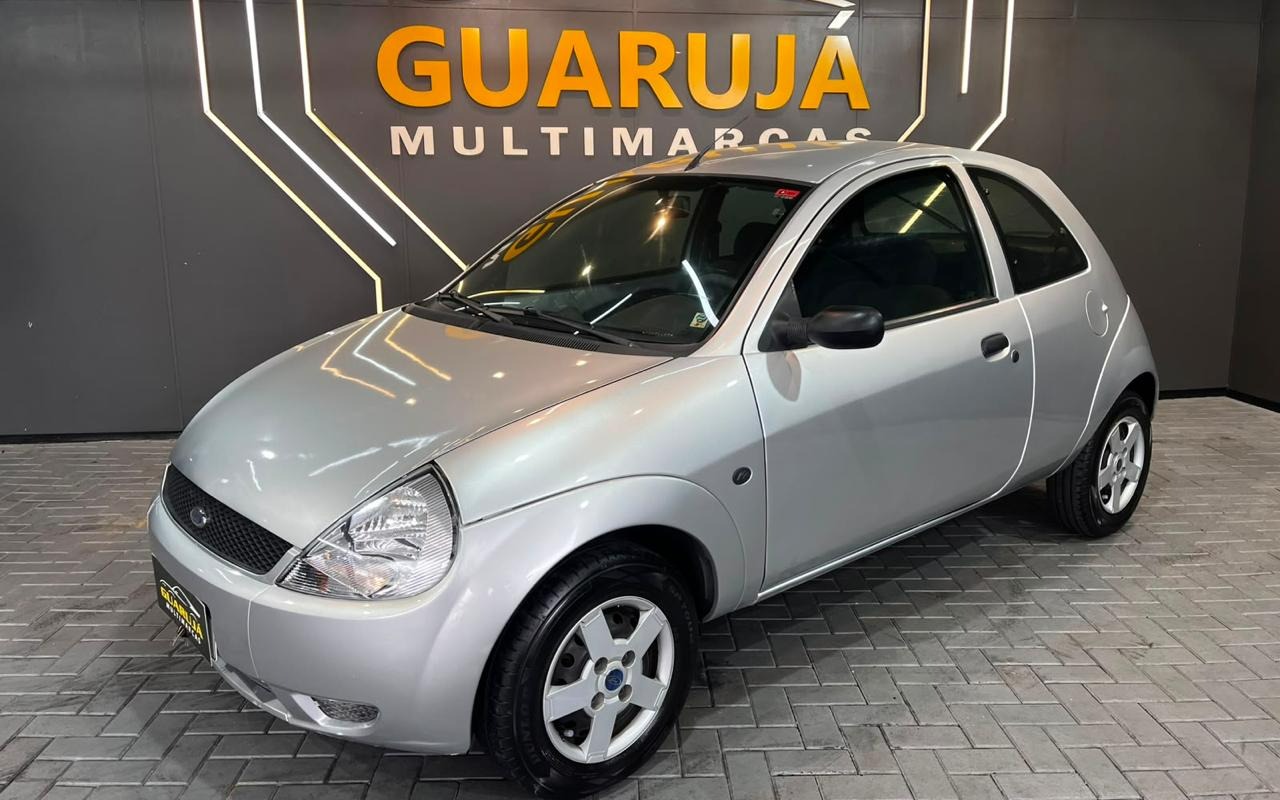 Ford Ka GL 1.0i Zetec Rocam na cor Prata em Joinville / SC - 1915931