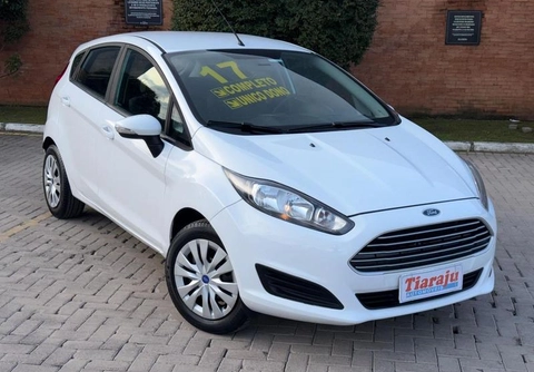 Ford Fiesta SE 1.6 16V Flex 5p 2017 Branco — foto 1 de 3