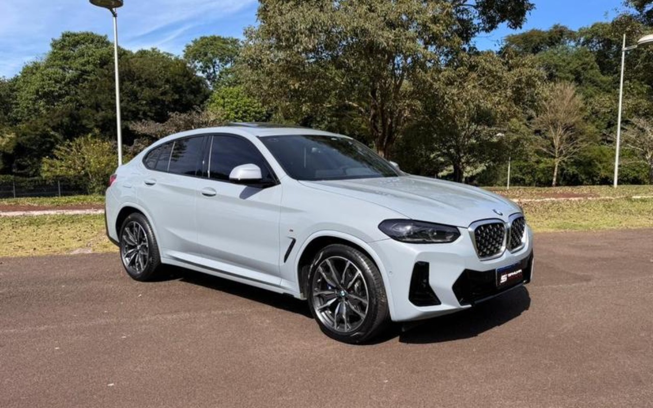 BMW X4 XDRIVE 30i M-Sport 2.0 TB 252cv Aut na cor Cinza em Londrina / PR - 1916915