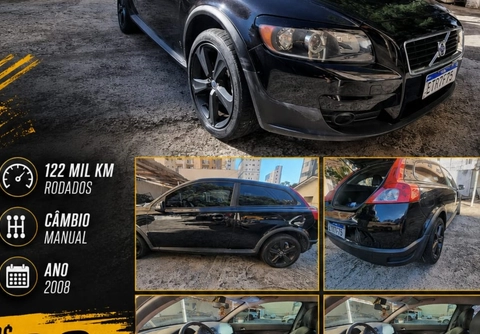 Volvo C30 2.0 145cv 2008 Preto — foto 1 de 3