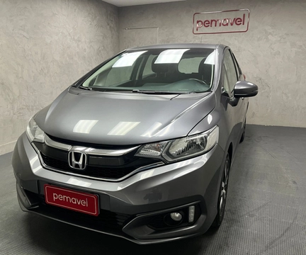 Honda Fit 2018 Cinza — foto 1 de 3